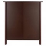 Milan 2-Section Storage Shelf, Walnut