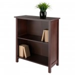 Milan 2-Section Storage Shelf, Walnut