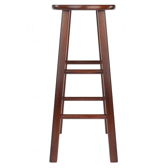 Element 2-Pc Bar Stool Set, Walnut