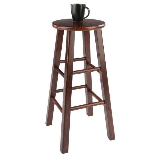 Element 2-Pc Bar Stool Set, Walnut