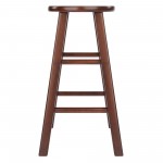 Element 2-Pc Counter Stool Set, Walnut