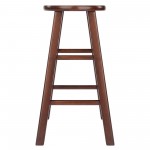 Element 2-Pc Counter Stool Set, Walnut