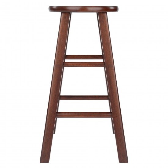 Element 2-Pc Counter Stool Set, Walnut