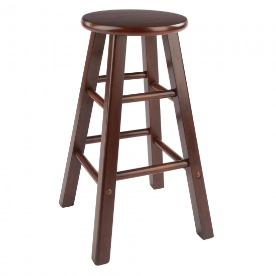 Element 2-Pc Counter Stool Set, Walnut