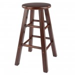 Element 2-Pc Counter Stool Set, Walnut