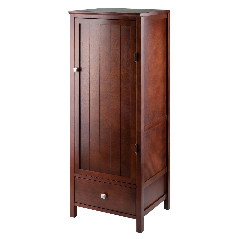 Brooke Jelly 1-Drawer Cupboard, Walnut