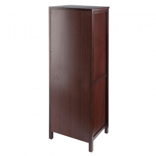 Brooke Jelly 3-Section Cupboard, Walnut