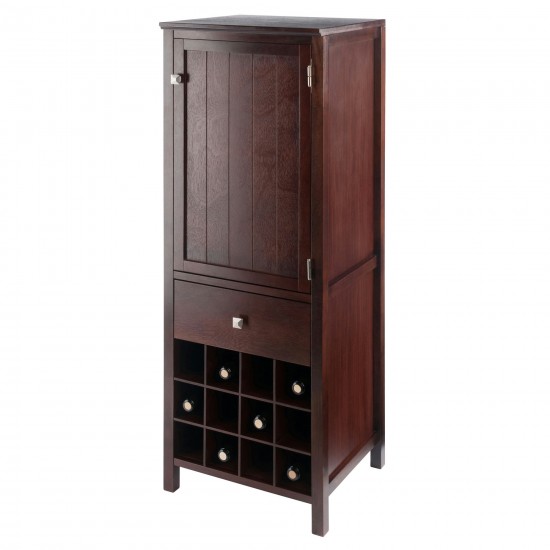 Brooke Jelly 3-Section Cupboard, Walnut