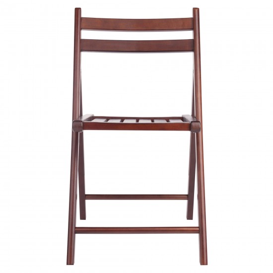 Robin 4-Pc Folding Chair Set, Walnut