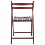 Robin 4-Pc Folding Chair Set, Walnut