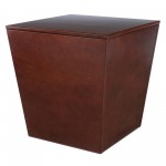 Mezo Storage Cube, Accent Table, Walnut