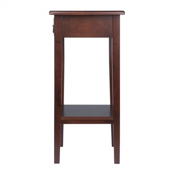 Regalia Accent, Side Table, Walnut