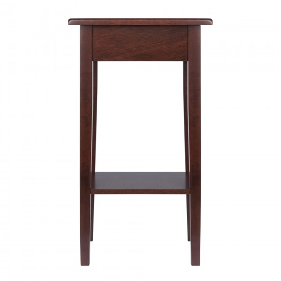 Regalia Accent, Side Table, Walnut