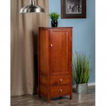 Brooke Jelly 2-Drawer Cupboard, Walnut