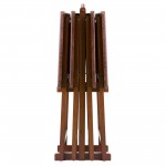 Alex 5-Pc Snack Table Set, Walnut