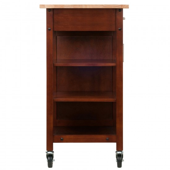 Marissa Kitchen Cart, Walnut