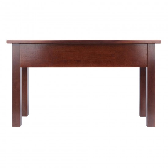 Emmett Bench with Seat Storage, Walnut