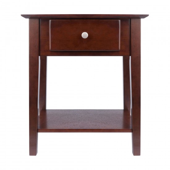 Rochester Nightstand, Walnut