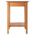 Studio Home Office Printer Stand, Honey Pine