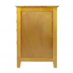 Studio Home Office File Cabinet, Honey Pine