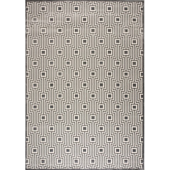 Abington-Ab10054-Gray-5.3 X 7.6 Area Rug