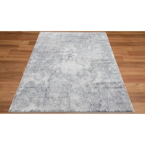 Abington-Ab-10123-Gray-7.10 X 10.6 Area Rug