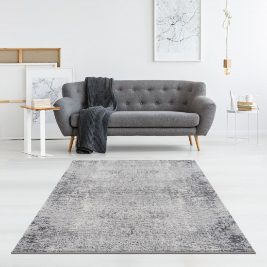 Abington-Ab10202-Gray-5.3 X 7.6 Area Rug