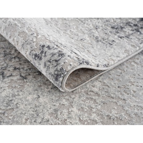 Abington-Ab10202-Gray-7.10 X 10.6 Area Rug