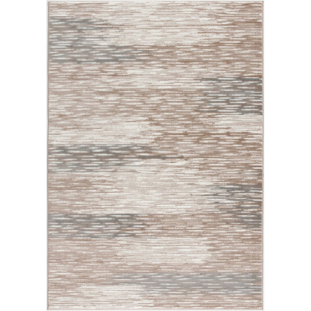 Abington-Ab13330-Gray_Beige-5.3 X 7.6 Area Rug