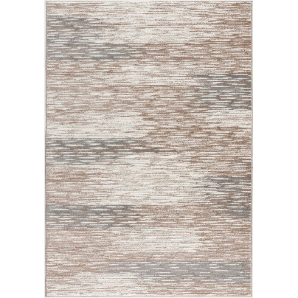 Abington-Ab13330-Gray_Beige-7.10 X 10.6 Area Rug