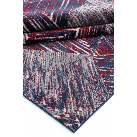 Abington-Ls10163-Red_Navy-5.3 X 7.6 Area Rug