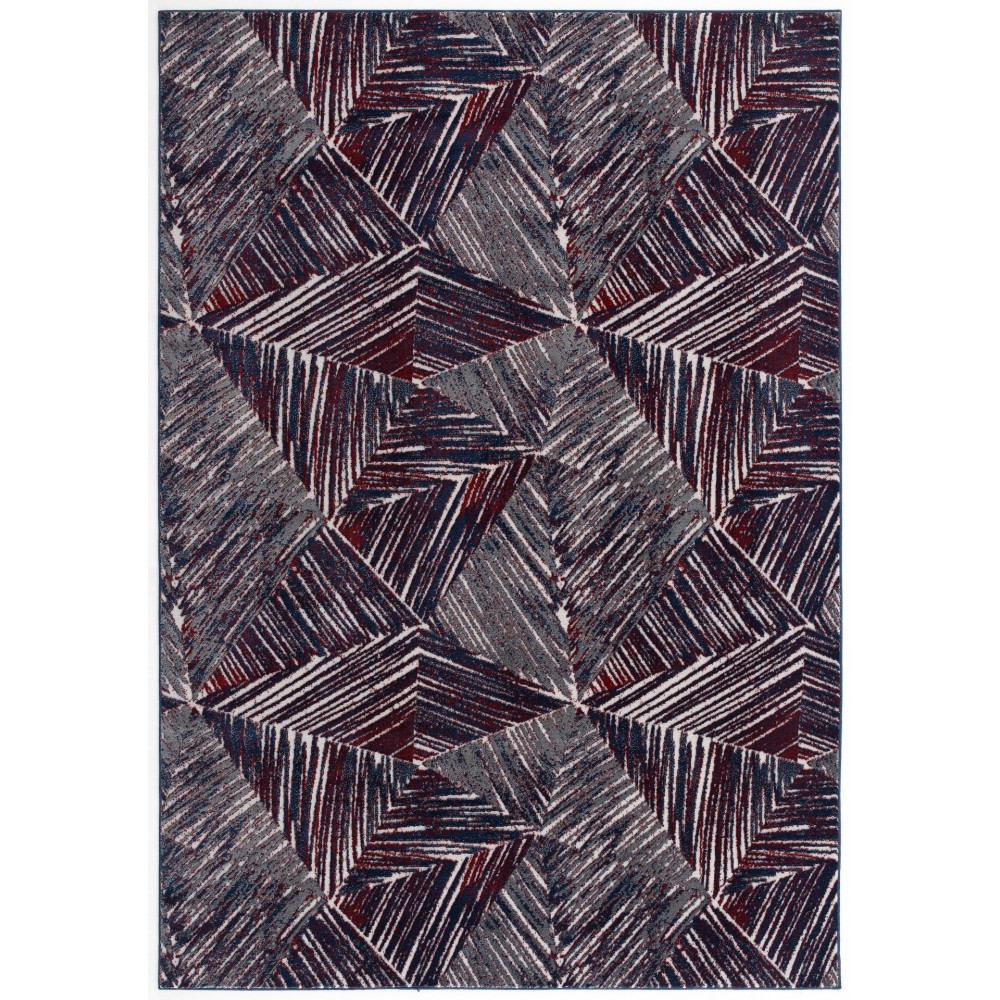 Abington-Ls10163-Red_Navy-7.10 X 10.6 Area Rug