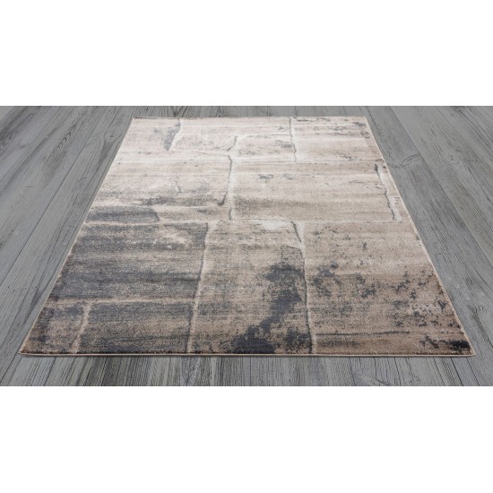 Aden-Ad3370-Grey-Canada-Cad337058-5.3X7.6-160X230 Area Rug