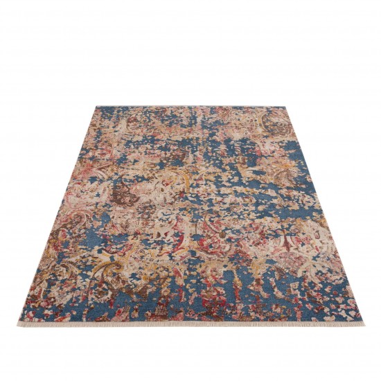 Alcazar-Alc11538-Blue-5.3X7.6-160X230 Area Rug