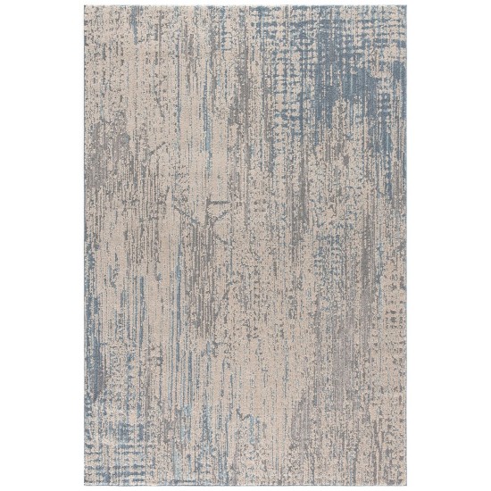 Amazon- Az10447-Gray_Blue-5.3 X 7.6 Area Rug