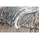 Amazon- Az10447-Gray_Blue-7.10 X 10.6 Area Rug