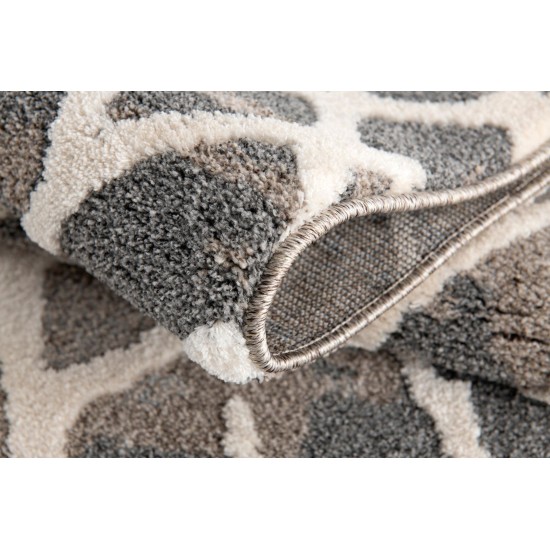 Amazon-Az10414-Gray-7.10 X 10.6 Area Rug