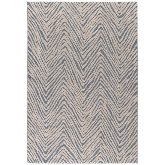 Amazon-Az10436-Blue-5.3 X 7.6 Area Rug