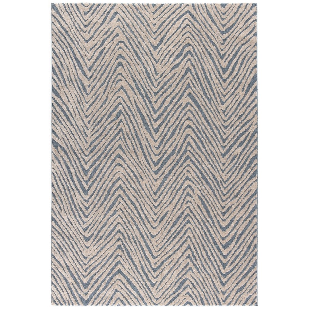 Amazon-Az10436-Blue-5.3 X 7.6 Area Rug