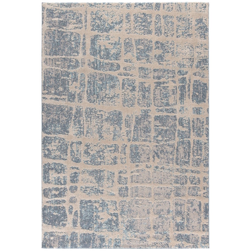 Amazon-Az10437-Blue-5.3 X 7.6 Area Rug