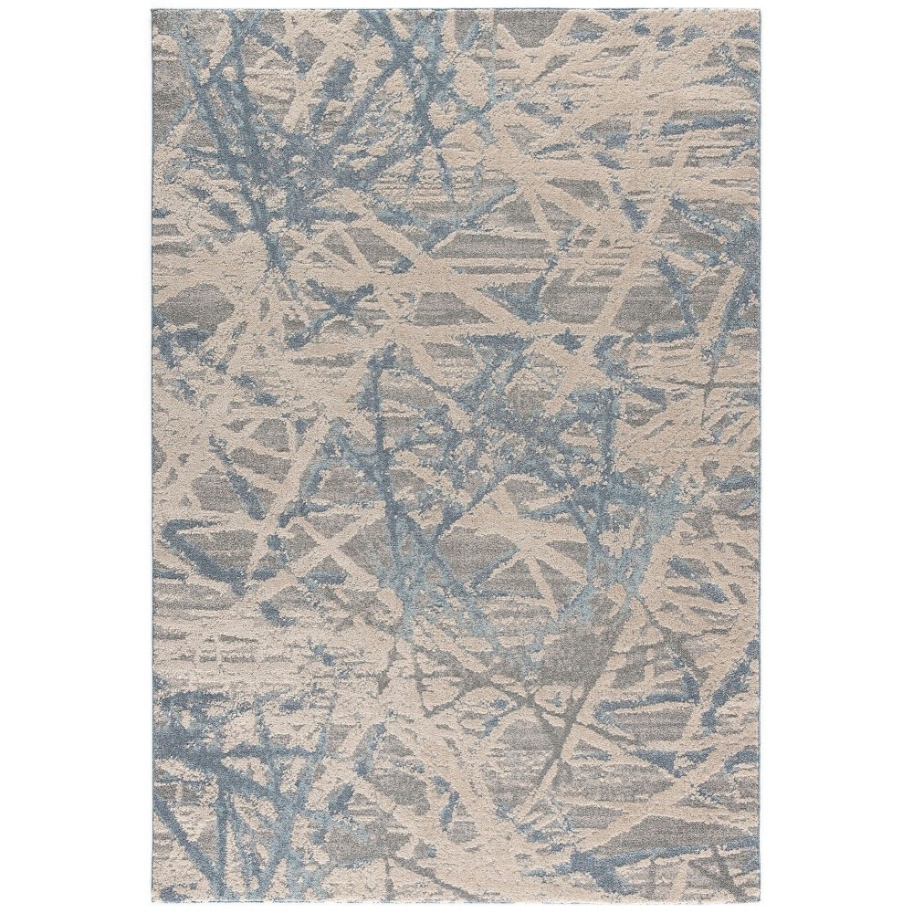 Amazon-Az10439-Gray_Blue-5.3 X 7.6 Area Rug