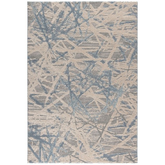 Amazon-Az10439-Gray_Blue-7.10 X 10.6 Area Rug