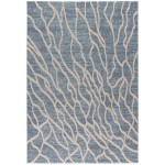 Amazon-Az10442-Blue-5.3 X 7.6 Area Rug