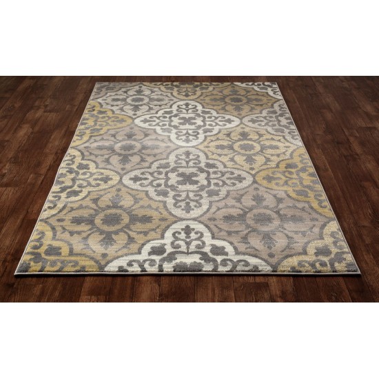 Arabella-Ar_00_011_Yellow- 9 X 13 In Swatch Area Rug