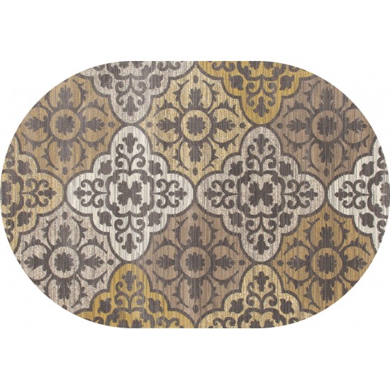 Arabella-Ar_00_011-Yellow-Roll Runner Cut 2.2 X 1 Runner Rug