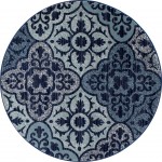 Arabella-Ar_00_012-Navy-Round 7.10 Area Rug