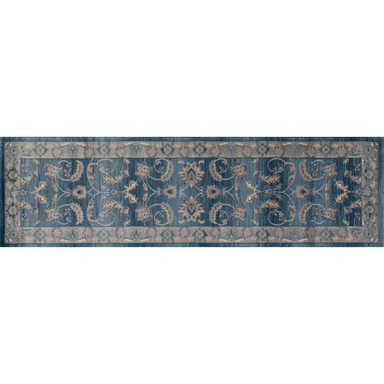 Arabella-Ar_00_0138-Aqua-Roll Runner Cut 2.2 X 1 Runner Rug