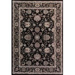 Arabella-Ar_00_0145-Black-Roll Runner Cut 2.2 X 1 Runner Rug