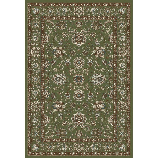 Arabella-Ar_00_0147-Green-Roll Runner Cut 2.2 X 1 Runner Rug