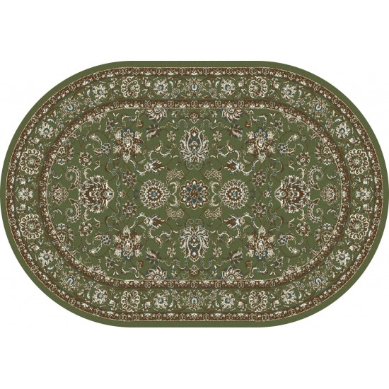 Arabella-Ar_00_0147-Green-Roll Runner Cut 2.2 X 1 Runner Rug
